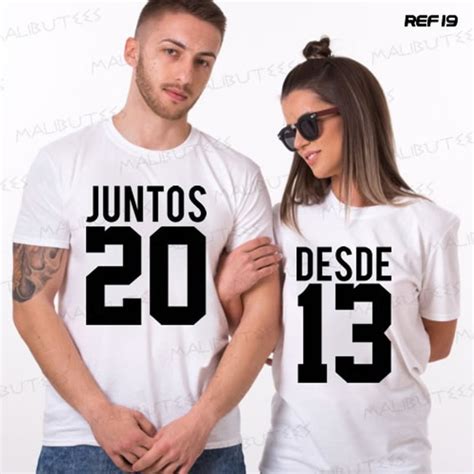 Kit Camiseta Para Casais Personalizadas Amor C 2 Elo7