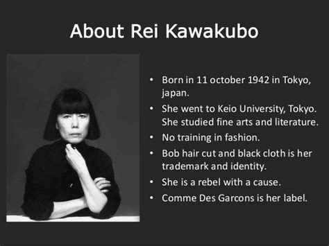 Rei kawakubo