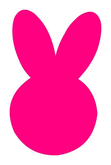 Bunny Head Outline - ClipArt Best