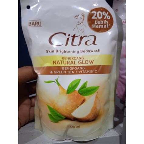 Jual Citra Lulur Natural White Body Wash 220ml Shopee Indonesia