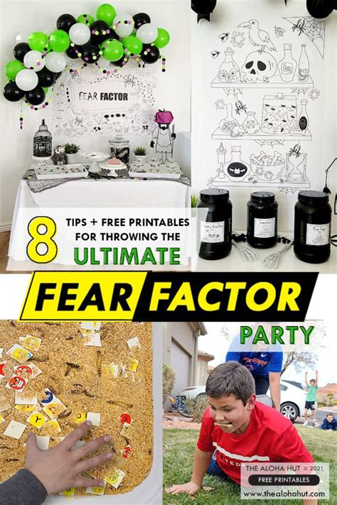 Pin On Fear Factor Party
