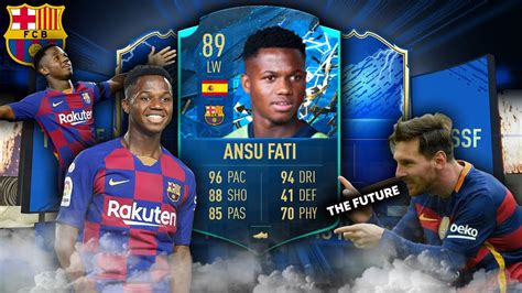 FINALLY 89 PLAYER MOMENTS ANSU FATI PLAYER REVIEW WORTH DOING THE