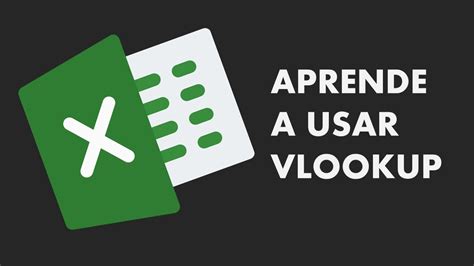 Domina VLOOKUP En Excel Tutorial Paso A Paso Para Principiantes YouTube