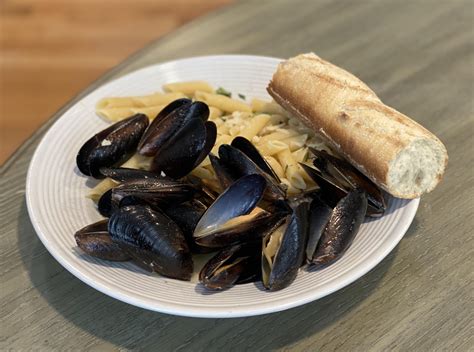 The “mussels In Garlic Butter” Are Worth Trying Delicious Especially With Some Extra Garlic