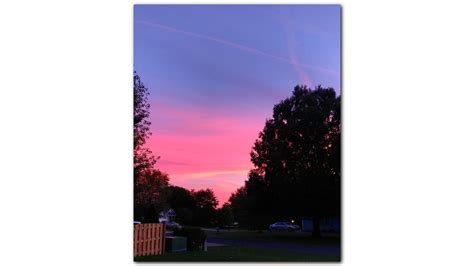 Photos Beautiful Sunsets In The Triad A Day After Michael Wfmynews