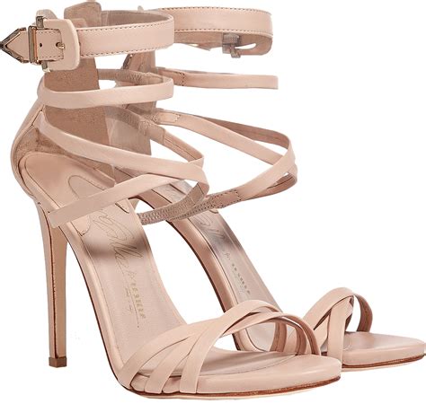 Download Le Silla Nude Leather Strappy Sandals Wedding Guest Dress Nude Png Image With No