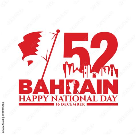 Bahrain National Day December Arabic Text Translation National