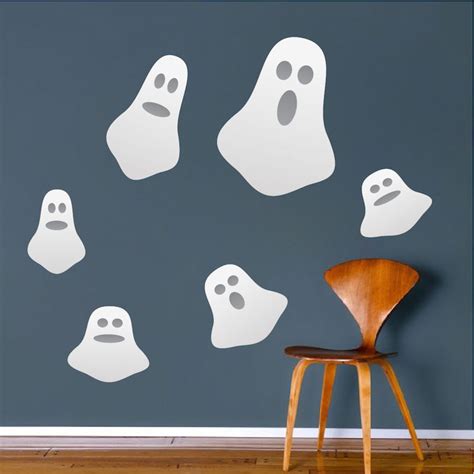 Halloween Ghosts Wall Decals Halloween Stickers Primedecals