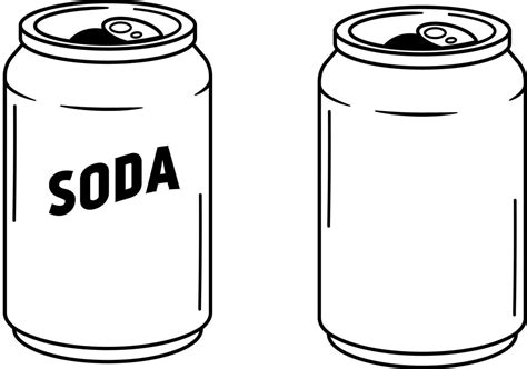 Icono De Lata De Refresco In 2024 Free Printable Coloring Pages