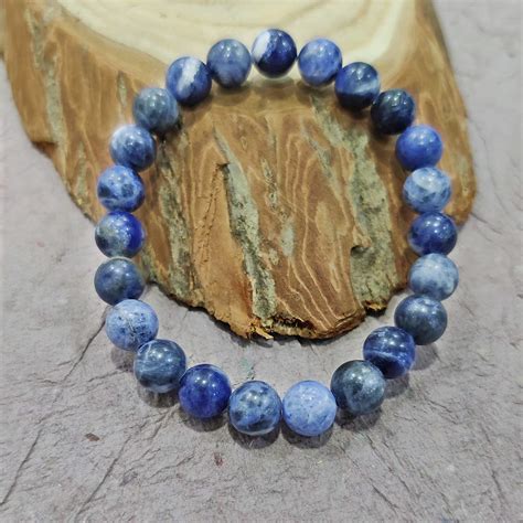 Sodalite Bracelet Buy Online Sodalite Crystal Bracelet Shubhanjali