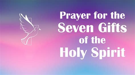 🔥 Prayer For The Seven Ts Of The Holy Spirit Youtube