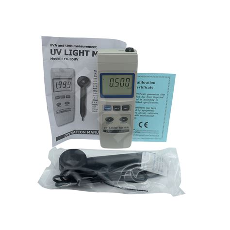 Lux Metro Medidor De Luz Uv Lutron Yk Uv Valiometro