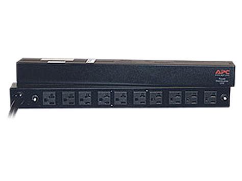 APC AP9560 Basic 1U 120V 30A 12 Ft Rack PDU Basic 1U 30A 120V 10