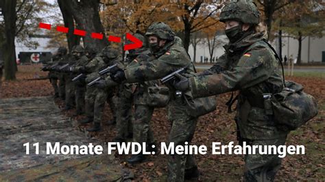 Meine Erfahrungen Monate Fwdl Bei Der Bundeswehr Youtube