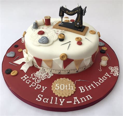 Sewing Themed Cakes