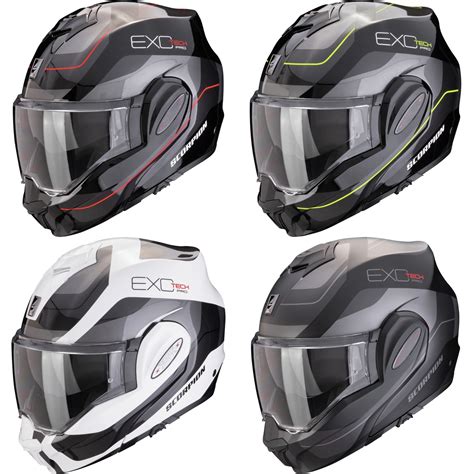 Scorpion Exo Tech Evo Pro Commuta Motorrad Klapphelm