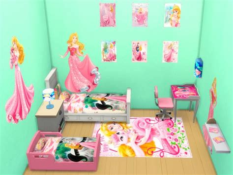 Sleeping Beauty Themed Bedroom