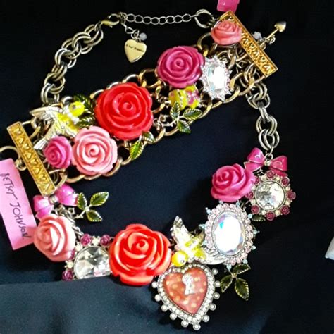 Betsey Johnson Jewelry Betsey Johnson Vintage Rose Garden Set