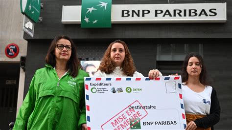 Des ONG lancent une bataille juridique contre la banque française BNP