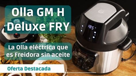 Olla Gm Deluxe Fry La Mejor Olla Y Freidora Sin Aceite De Cecotec