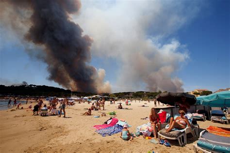 Thousands Evacuated As Wildfires Rage In French Riviera Nbc News