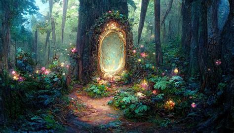 Fairy Tale Forest Mystical Forest Fantasy Forest Fantasy Map