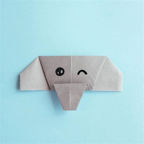How To Make An Easy Origami Fox Face Origami Ok