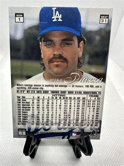 1997 Flair Showcase Row 1 31 Mike Piazza For Sale Online EBay