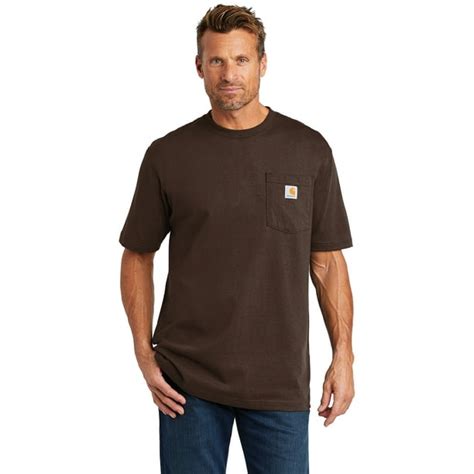 Carhartt Carhartt Mens K87 Loose Fit Heavyweight Short Sleeve Pocket