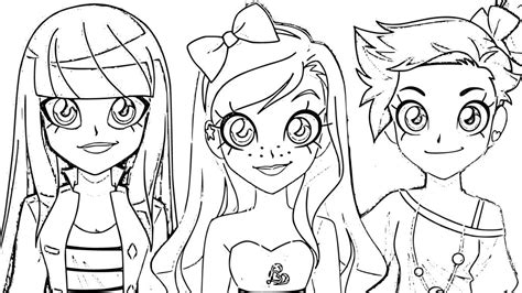 Coloriage Lolirock à imprimer Coloriages à imprimer GRATUITEMENT pour