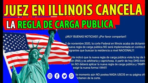 Ultima Hora Corte Federal En Illinois Cancela La Regla De Carga