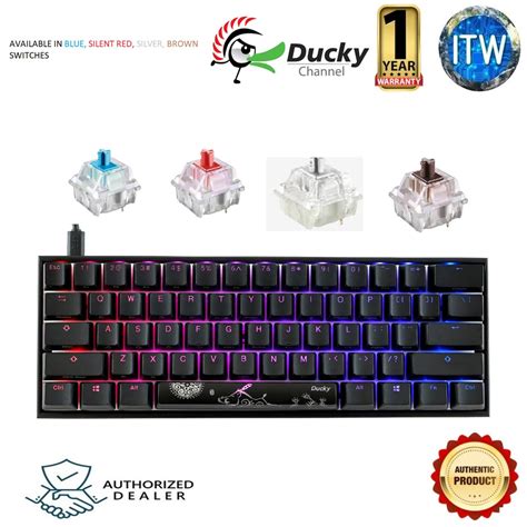 DUCKY MECHA MINI V2 RGB Mechanical Keyboard Shopee Philippines