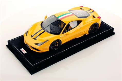 Ferrari 458 Speciale Giallo Modena – Atelier by MR Collection