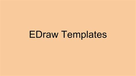 Edraw Max Templates And Examples Ppt