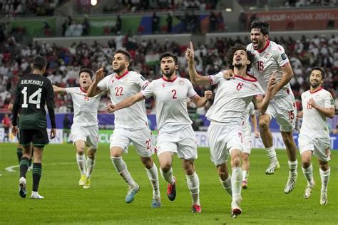 Pertandingan Piala Asia Timnas Tajikistan Vs Timnas Yordania