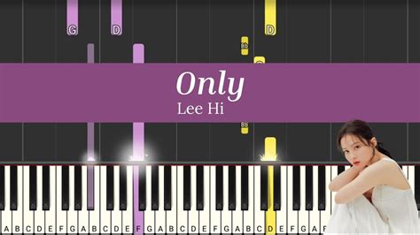 Sheet Lee Hi Only Piano Tutorial YouTube