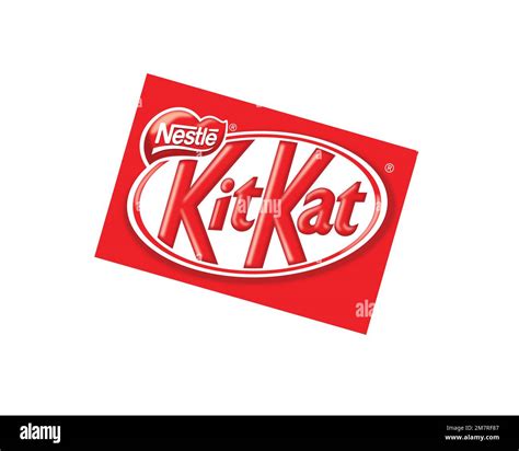 Kit Kat, rotated logo, white background B Stock Photo - Alamy