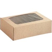 Baker S Lane 9 X 7 X 3 1 2 Kraft Auto Popup Window Cake Bakery Box