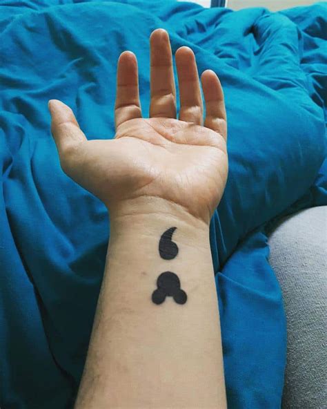 Top Best Semicolon Tattoo Ideas Inspiration Guide