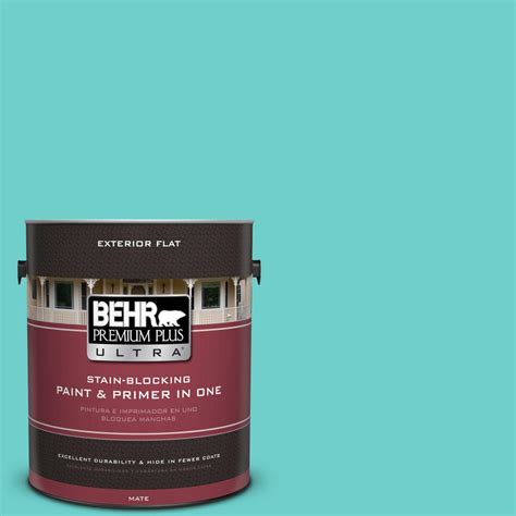 Behr Premium Plus Ultra Gal P Hidden Sea Glass Flat Exterior