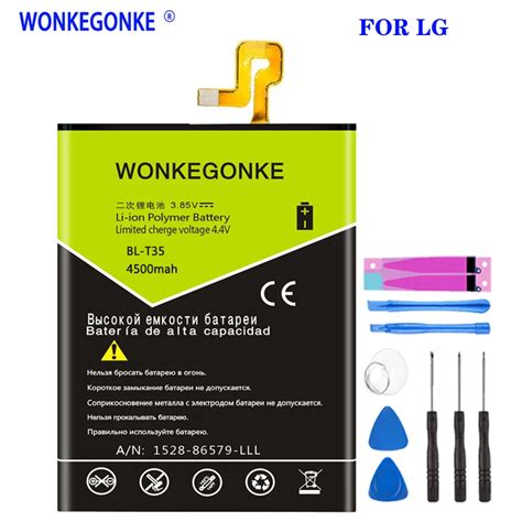 WONKEGONKE BL T35 de 4500mah para LG Google2 Pixel 2 XL BL T35 batería