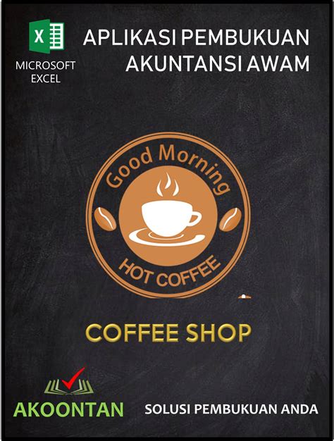 AK530 AW XL AKUNTANSI COFFEE SHOP KAFE Akoontan