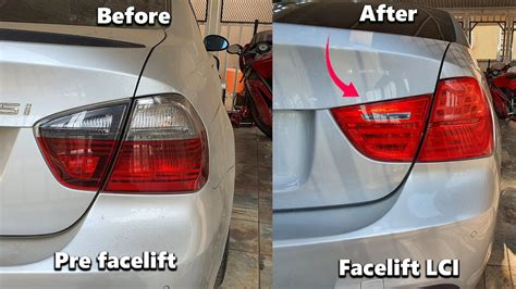 E I Rear Facelift Conversion Plus Some Extras Youtube