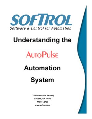 Fillable Online Automation System Softrol Customer Support Fax Email