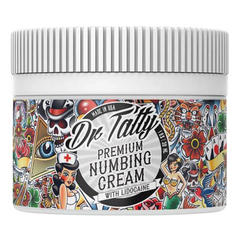 Buy Dr Tattypremium Tattoo Numbing Cream Maximum Strength Topical