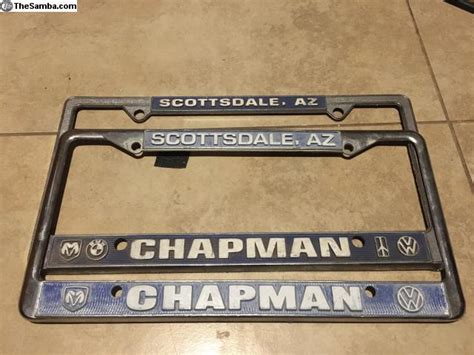 TheSamba VW Classifieds Scottsdale Arizona License Plate Frames