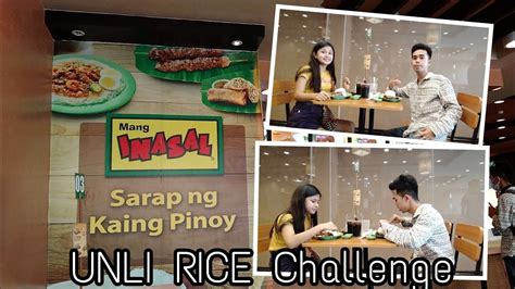 How To Eat In Mang Inasal UNLI RICE CHALLENGE Mang Inasal MUKBANG