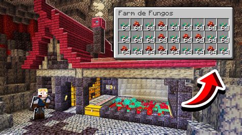 NOVA FARM De FUNGO Do NETHER 1 16 Forever Mapa 3 124 YouTube