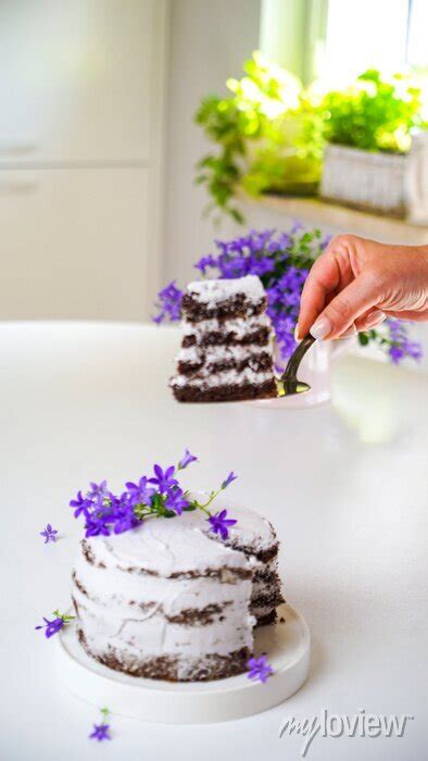 Naked Cake Tort Urodzinowy Aran Acja Sto U Wall Mural Murals Beautiful House Stylization