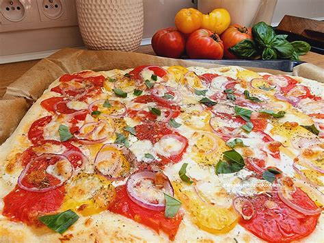 Pizza Z Pomidorami Mascarpone Swojskie Jedzonko